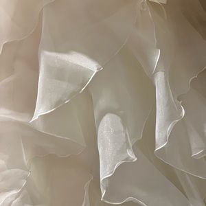 Wedding dress and wrap. Amazing detail and can be used for fabric or dry cleaned